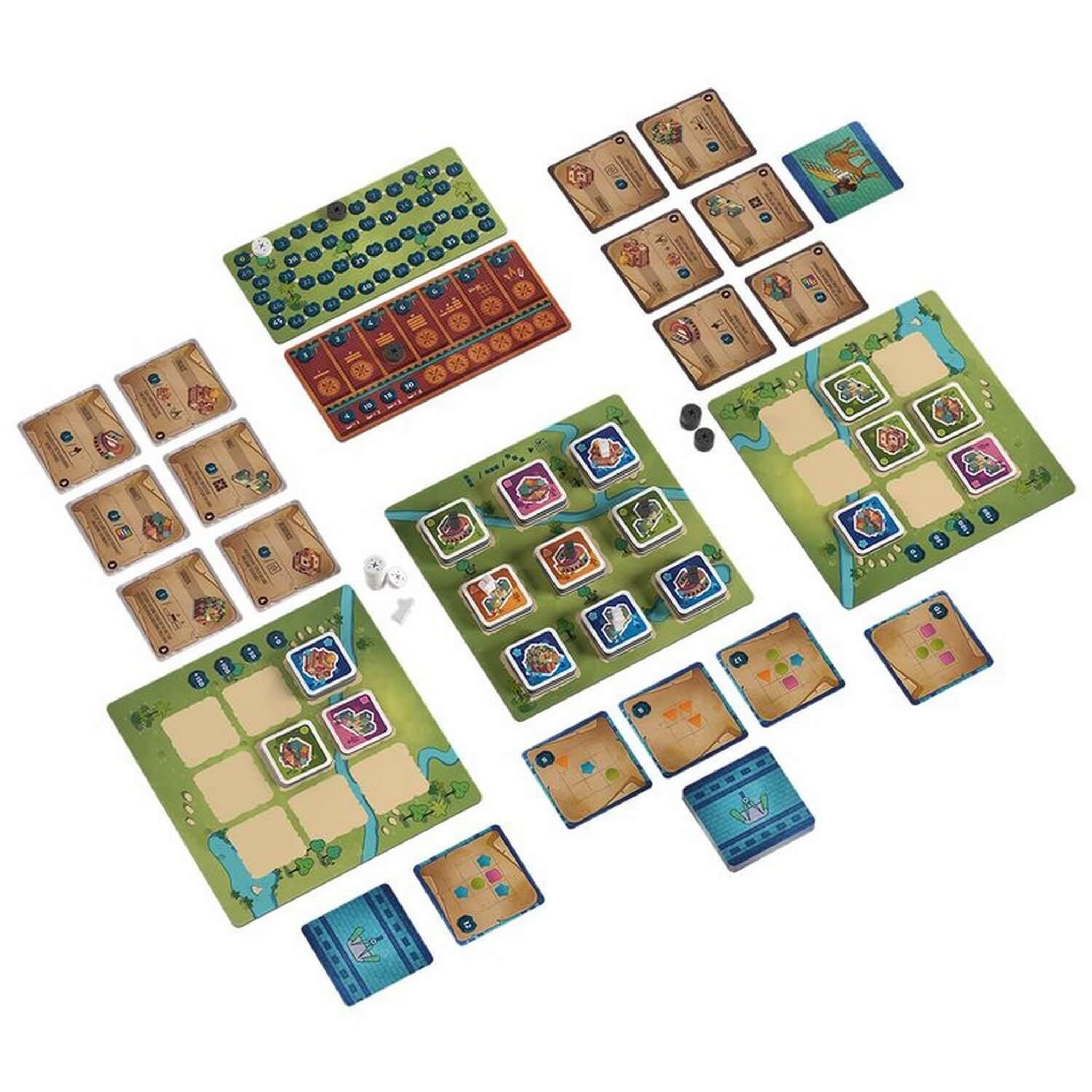 Voir la diapositive 2 : La boite de jeu Jeu de stratégie La boîte de jeu Les Architectes d Amytis