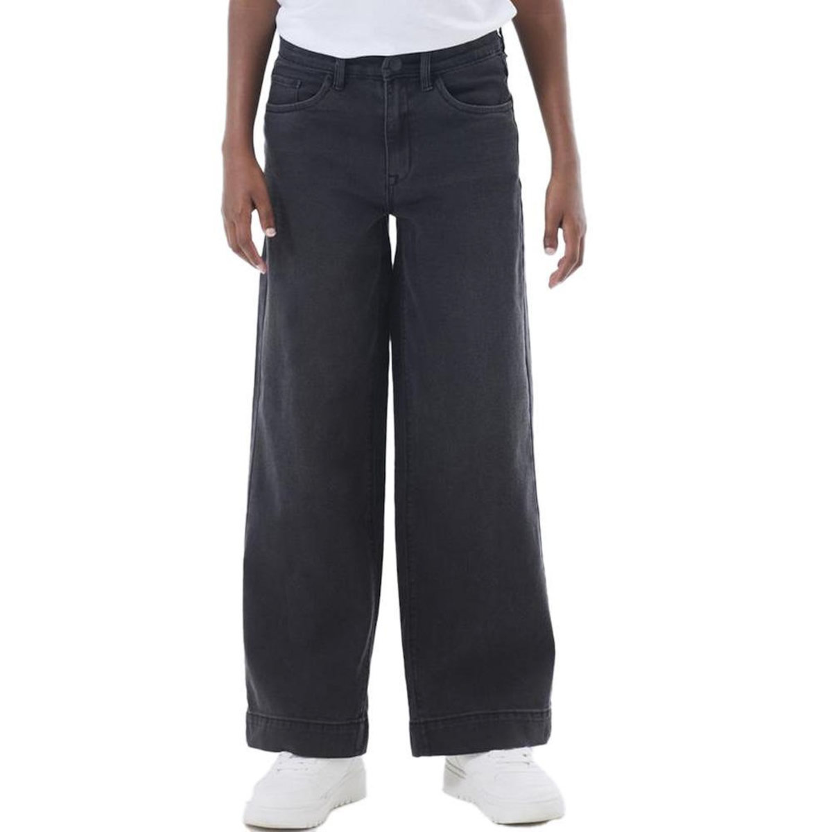 NAME IT Jean Loose Noir Fille Name it Frose LBDS