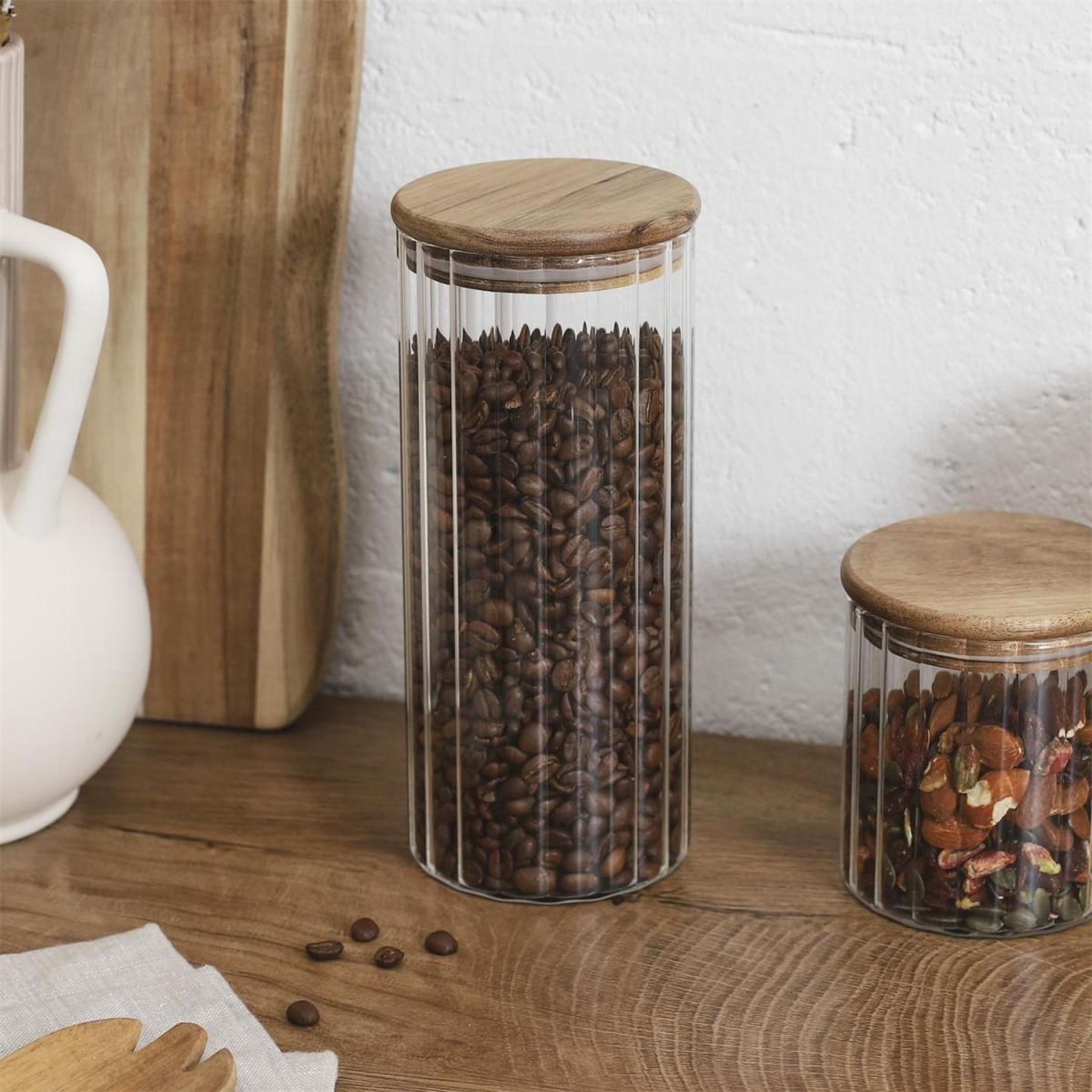 Voir la diapositive 3 : COOK CONCEPT Bocal de conservation en verre  jim  110cl transparent