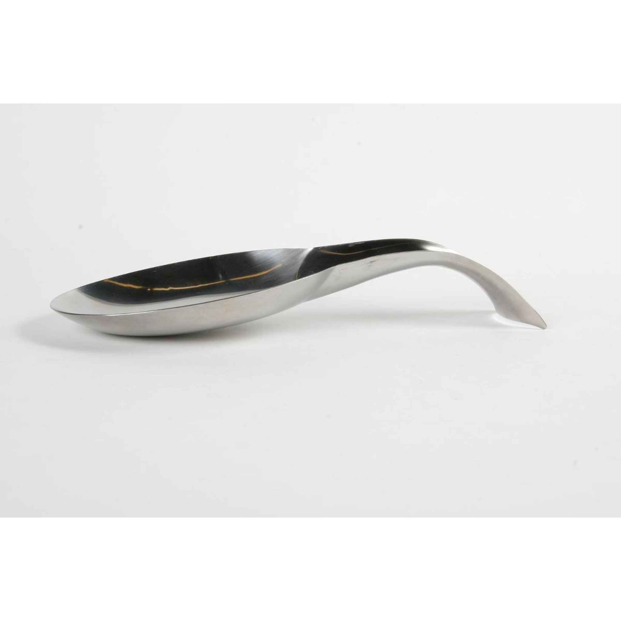 Voir la diapositive 4 : FIVE Repose cuillère en inox  cuisiner  26cm gris