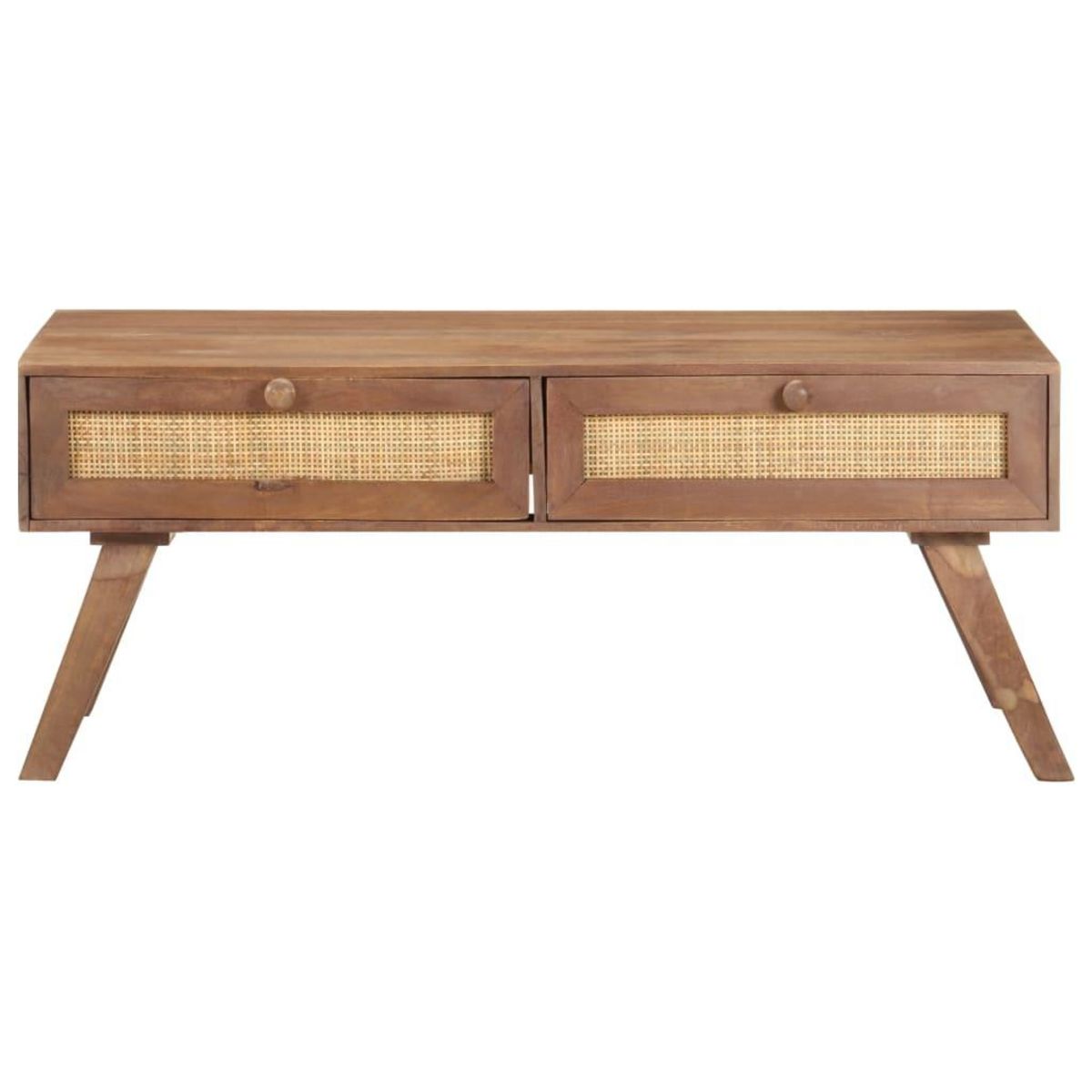 VIDAXL Table basse 100x60x40 cm Bois de manguier massif