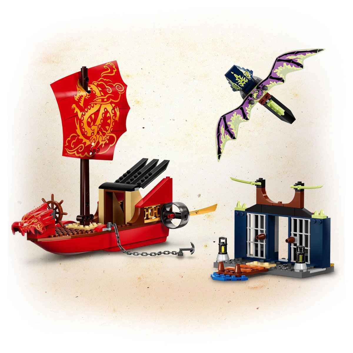 LEGO NINJAGO 71749 - L'ultime QG des ninjas
