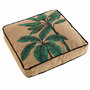 Voir la diapositive 1 : Paris Prix Coussin de Sol Imprimé  Balinesia  40x40cm Naturel