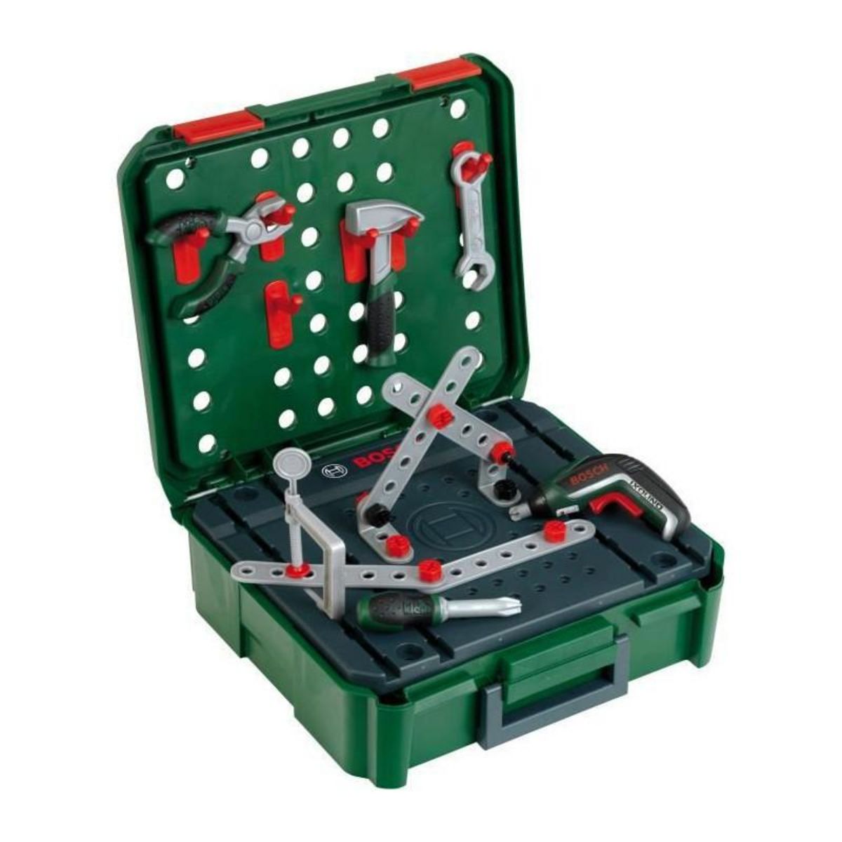 Klein Mallette établi Bosch avec visseuse électronique Ixolino II et accessoires - KLEIN - 8396