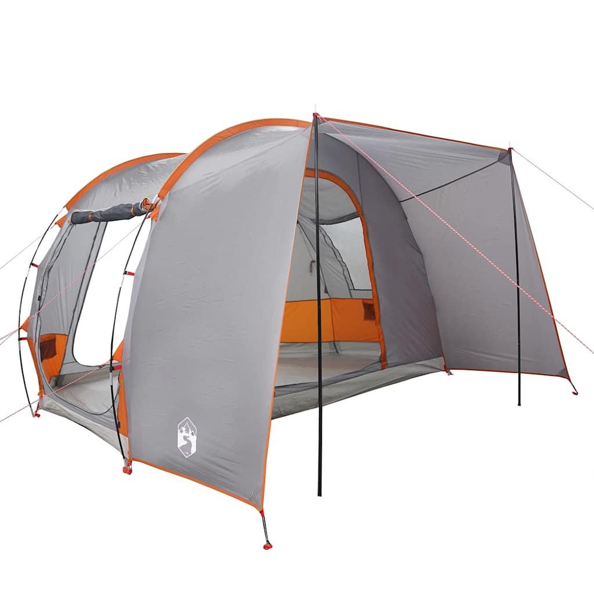 Voir la diapositive 3 : VIDAXL Tente de voiture 2 personnes gris et orange impermeable