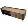 Voir la diapositive 4 : Paris Prix Meuble TV 2 portes en Bois  Toronto  150cm Naturel