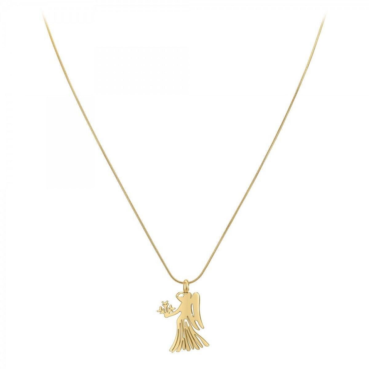 SC BOHEME Collier astrologie  Vierge  SC Bohème en Acier Finement doré