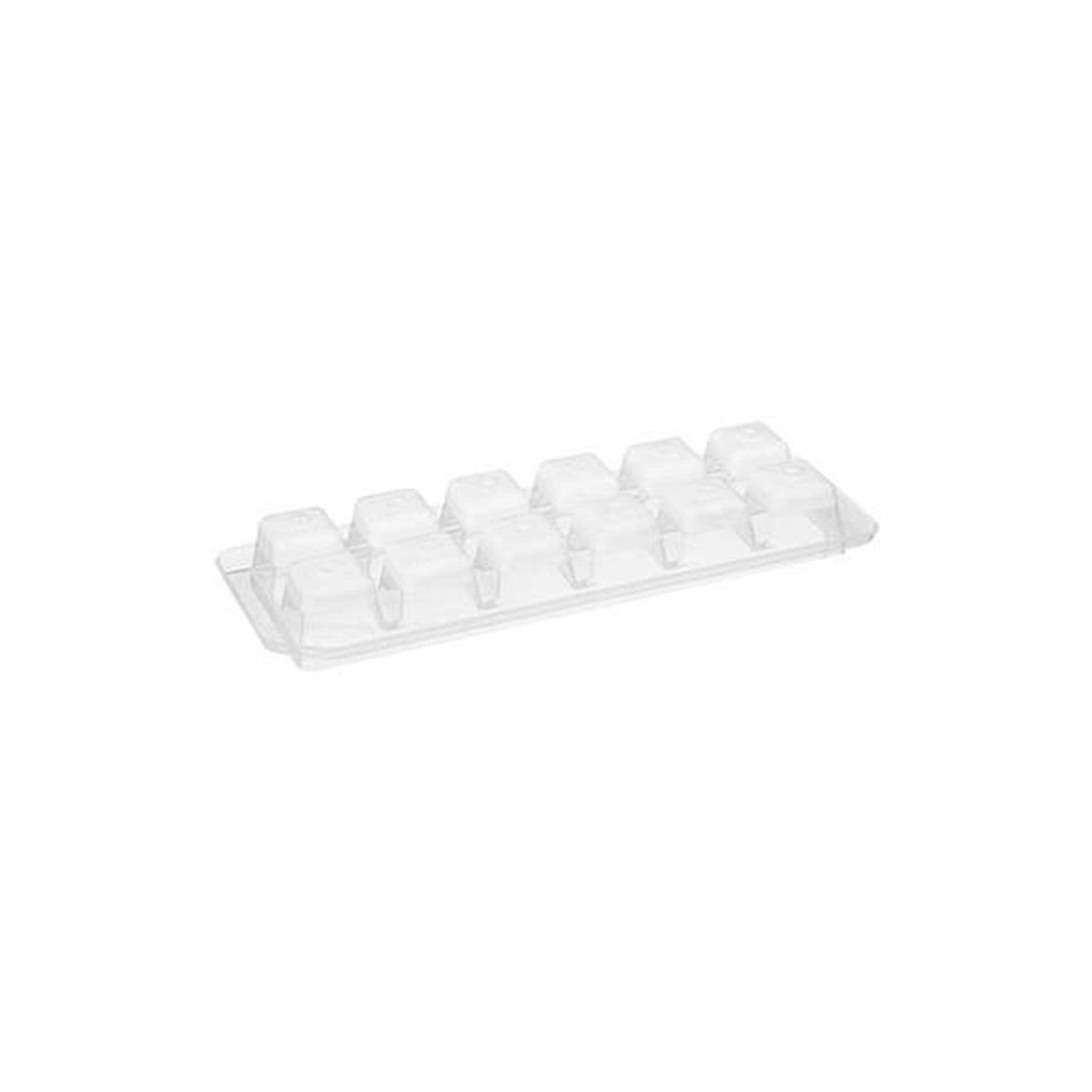 FIVE Bac à 12 Glaçons  Push & Clapet  26cm Transparent