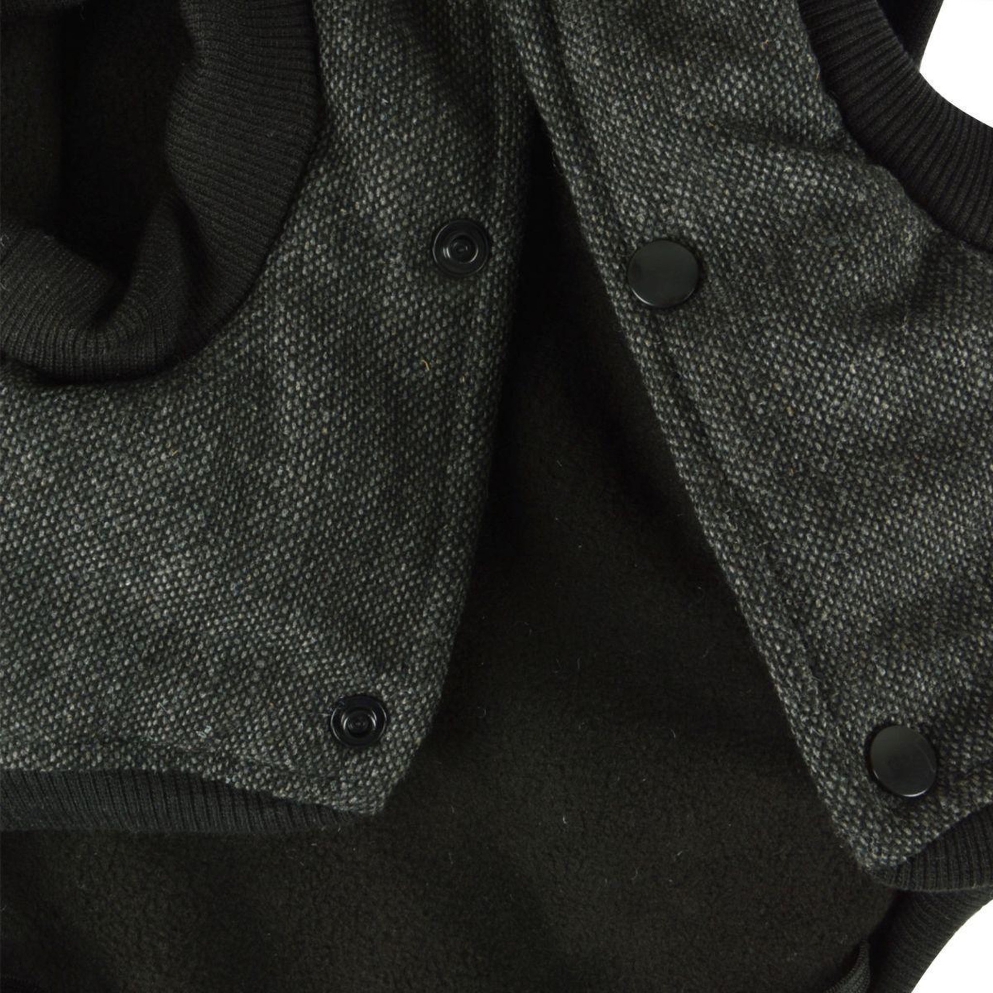 Voir la diapositive 2 : LOVE STORY Manteau pour chien  tweed  35cm anthracite