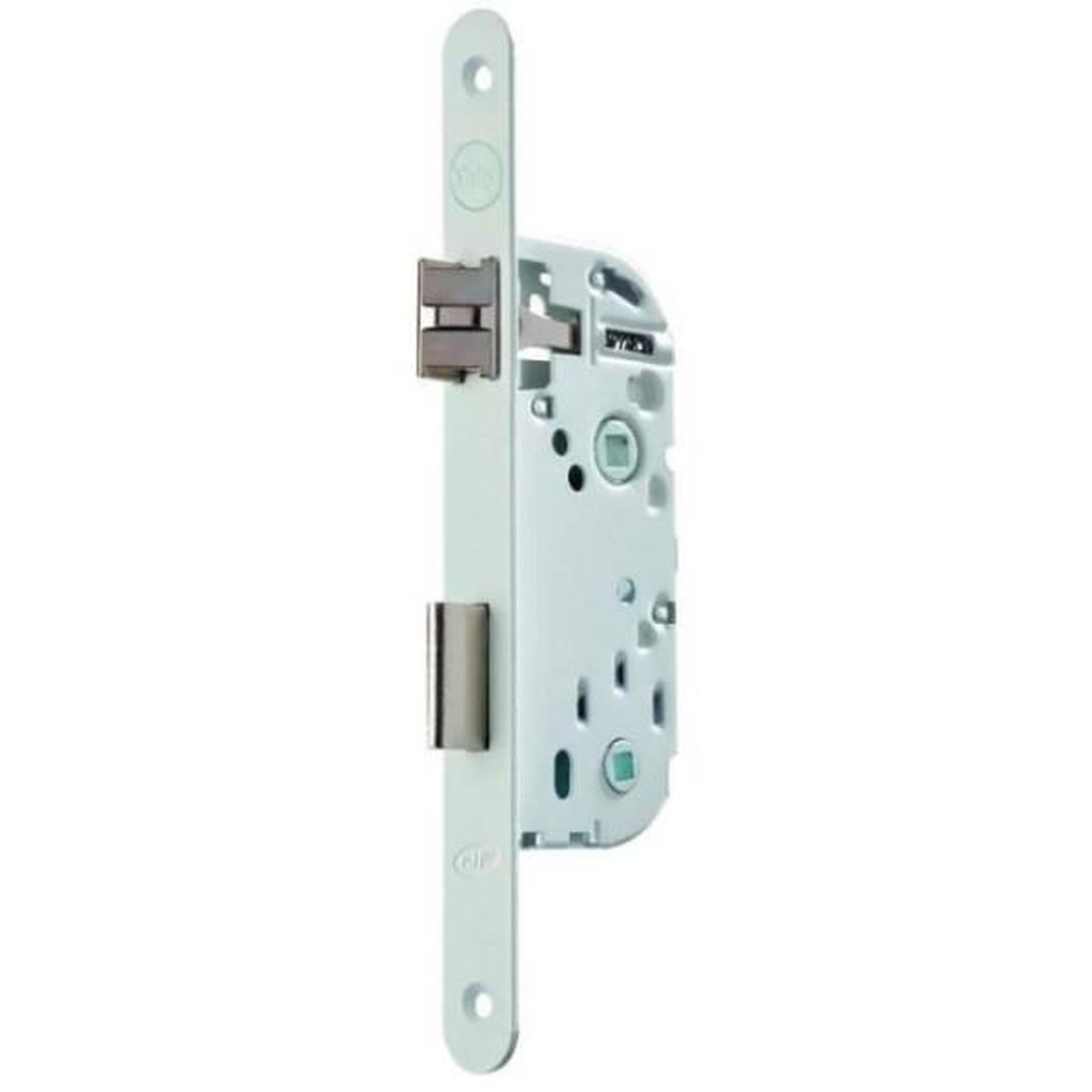 YALE Serrure a encastrer a condamnation - YALE - Y73R-A40/B/SC - Axe 40 mm, coffre 135 mm - Certifié NF Niveau 2 - Blanc, Gâche inc