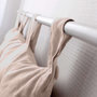 Voir la diapositive 4 : TOILINUX Tête de lit coussin Panama à suspendre