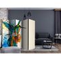 Voir la diapositive 2 : Paris Prix Paravent 5 Volets  Bird's Music  172x225cm