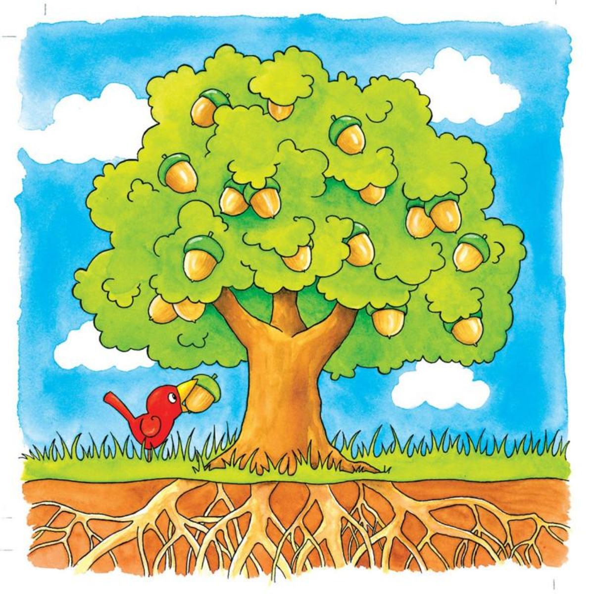 Goki GOKI Puzzle à couches L'arbre