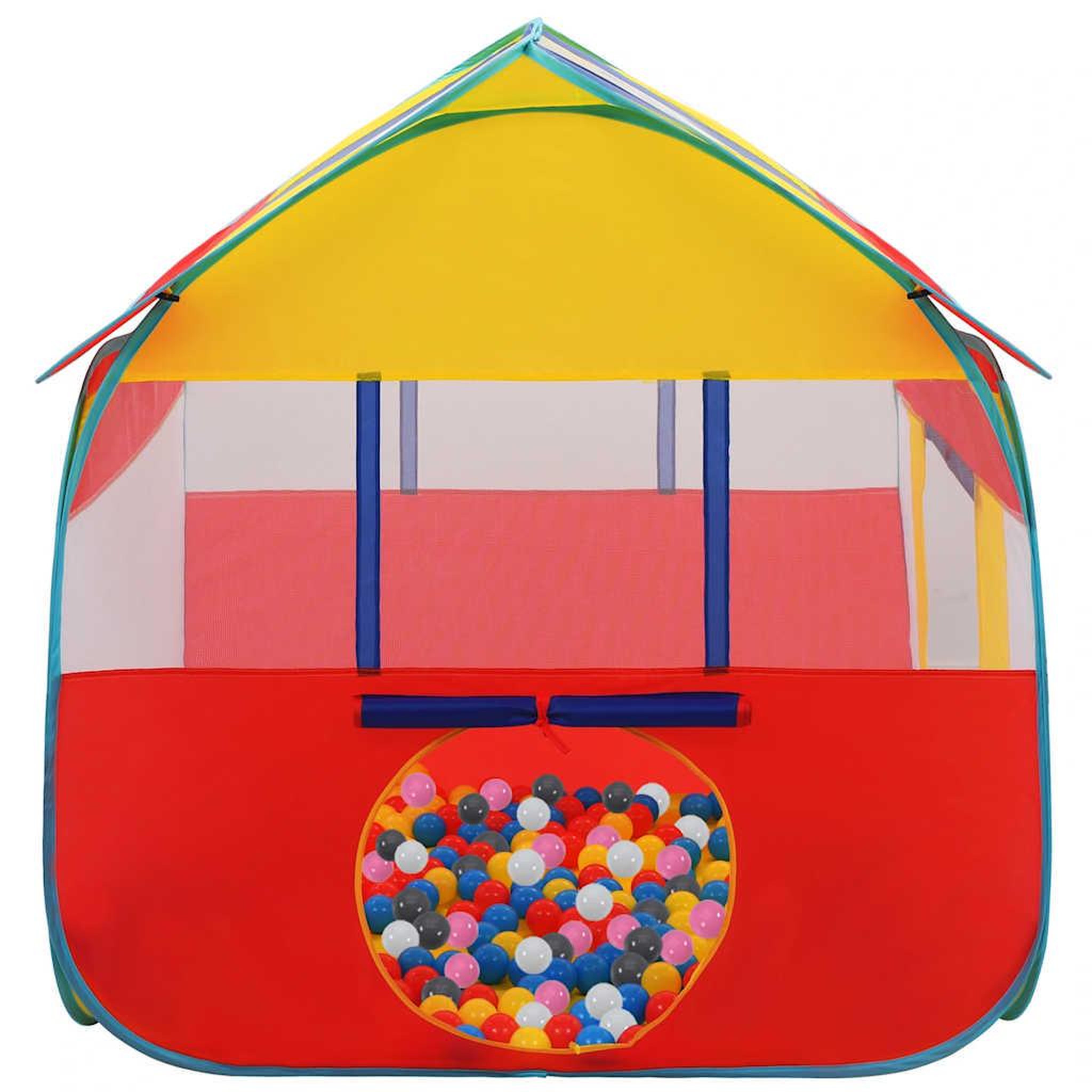 Voir la diapositive 2 : VIDAXL Tente de jeu avec 550 balles 123x120x126 cm