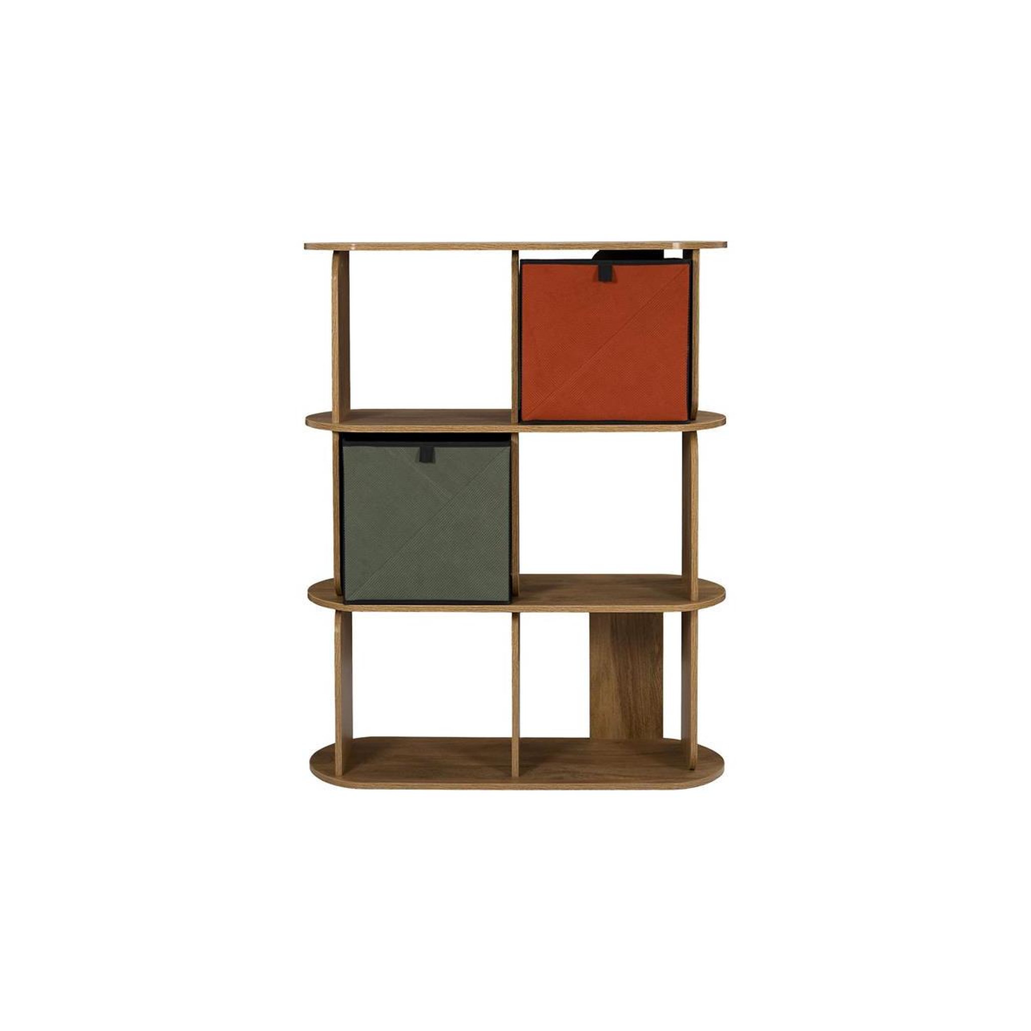 Voir la diapositive 6 : Paris Prix Étagère modulable 6 cases  heritage  78cm marron