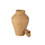 Voir la diapositive 2 : Paris Prix Vase Déco avec Couvercle  Rotin  70cm Naturel
