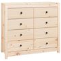 Voir la diapositive 2 : VIDAXL Armoire laterale 100x40x90 cm Bois de pin massif