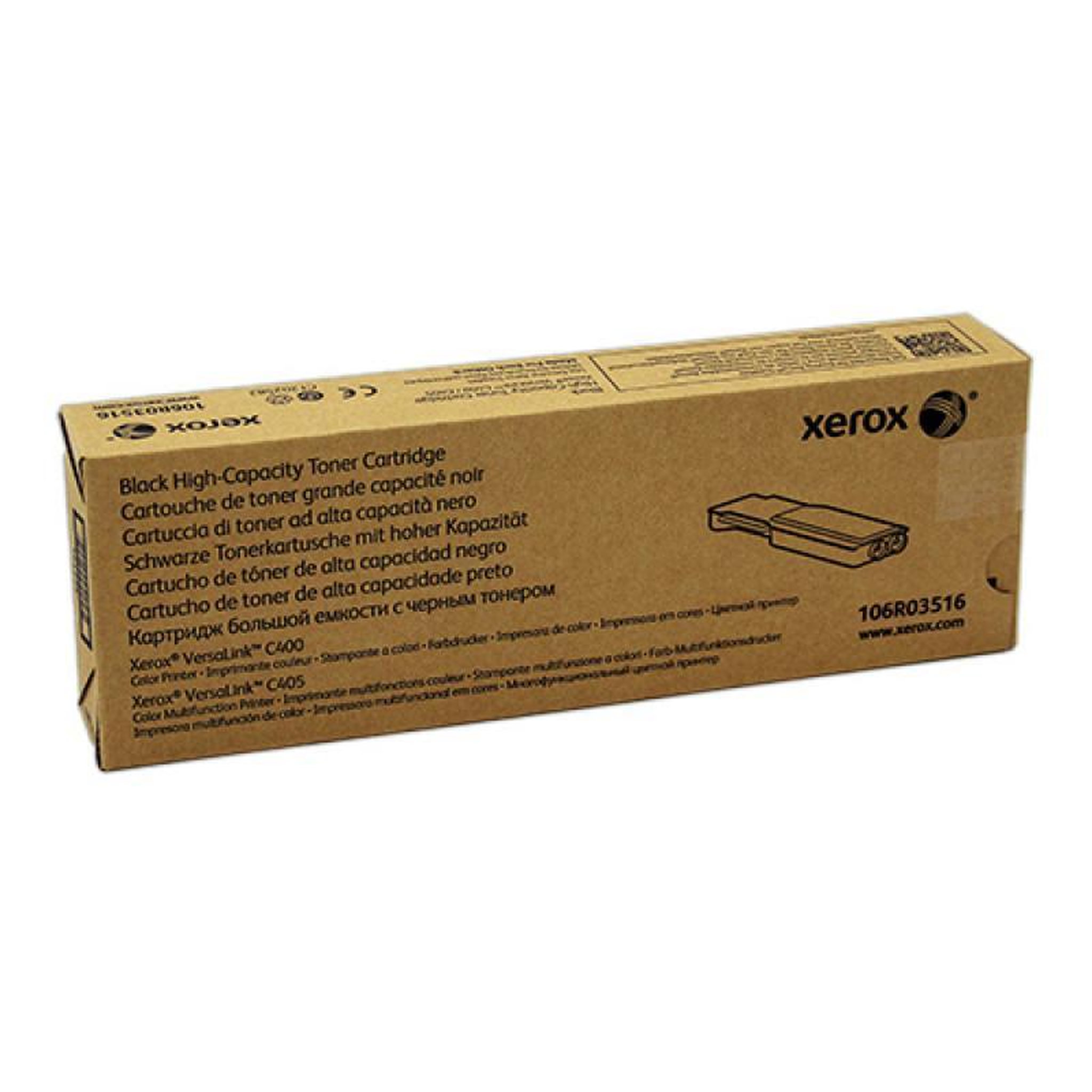 Voir la diapositive 2 : Xerox Xerox Toner C400 C405 Black Schwarz (106R03516) (5k)