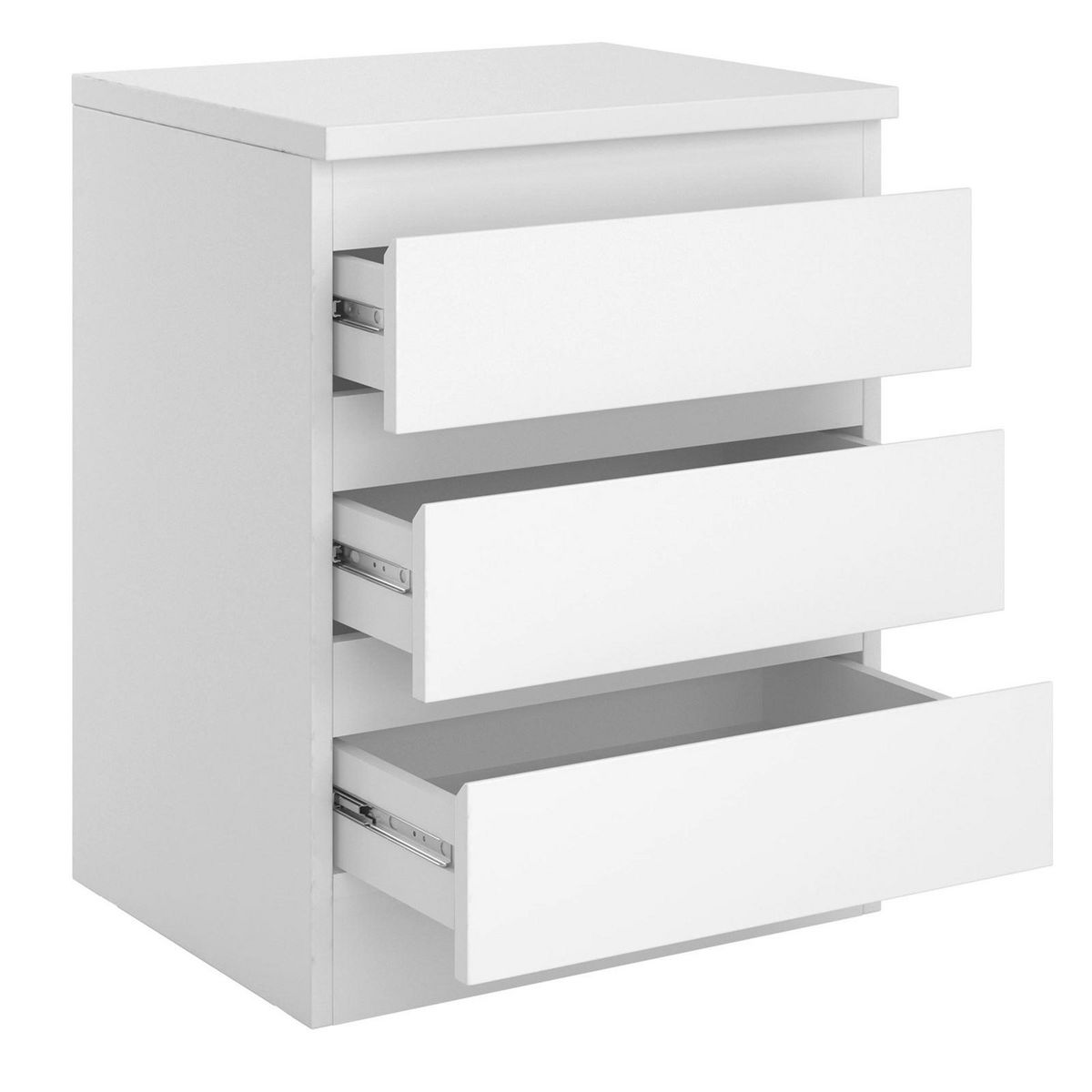 IDIMEX Table de chevet BURGOS, en mélaminé