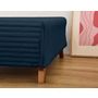 Voir la diapositive 3 : BEST MOBILIER Cristal - pouf modulable - 65 cm - en fausse fourrure côtelée