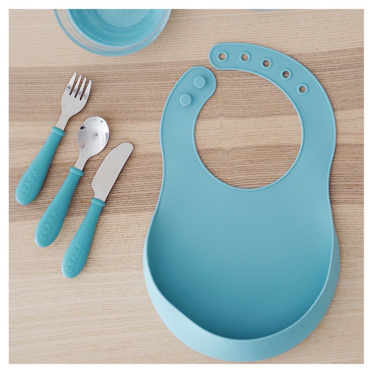 BEABA Bavoir en silicone