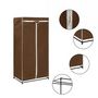 Voir la diapositive 2 : VIDAXL 2 pcs Garde-robes Marron 75x50x160 cm