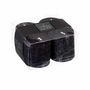 Voir la diapositive 4 : COMPTOIR DE LA BOUGIE Lot de 4 Bougies Votives  Rustic  4,5cm Noir