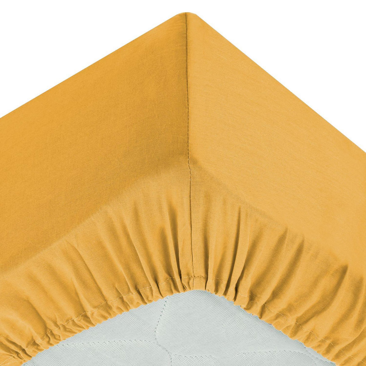 ATMOSPHERA Drap Housse bonnet 30 cm 100% Coton Esther