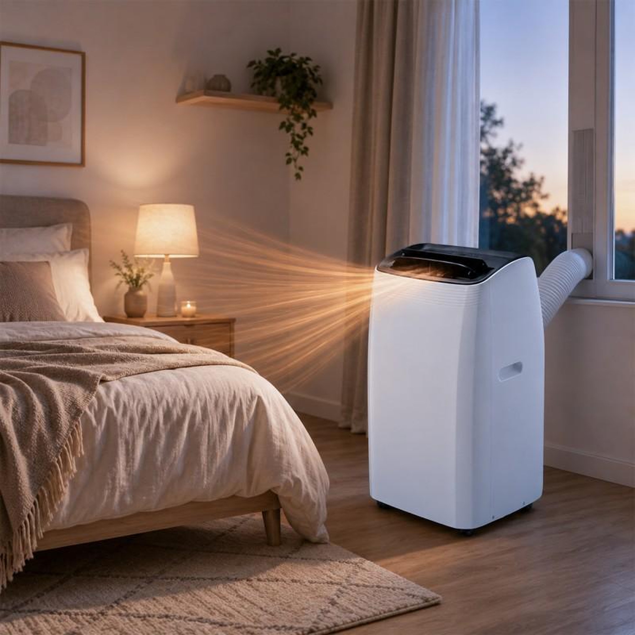 Voir la diapositive 3 : TCL Tcl - climatiseur mobile 4 en 1 réversible 12000 btu - série performance