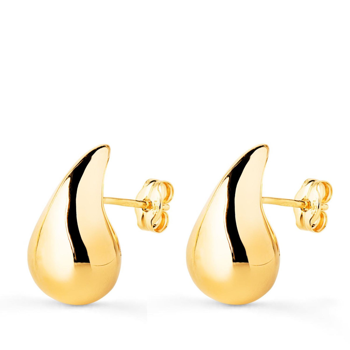 L'ATELIER D'AZUR Boucles d'Oreilles Or 18 Carats 750/000 Jaune Goutte