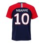 FFF Mbappé T-shirt Fan Marine Junior Equipe de France