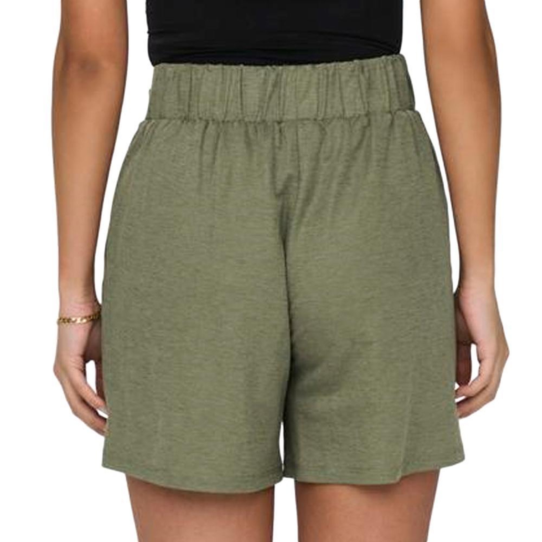 Voir la diapositive 2 : JACQUELINE DE YONG Short Kaki Femme JDY Geggo