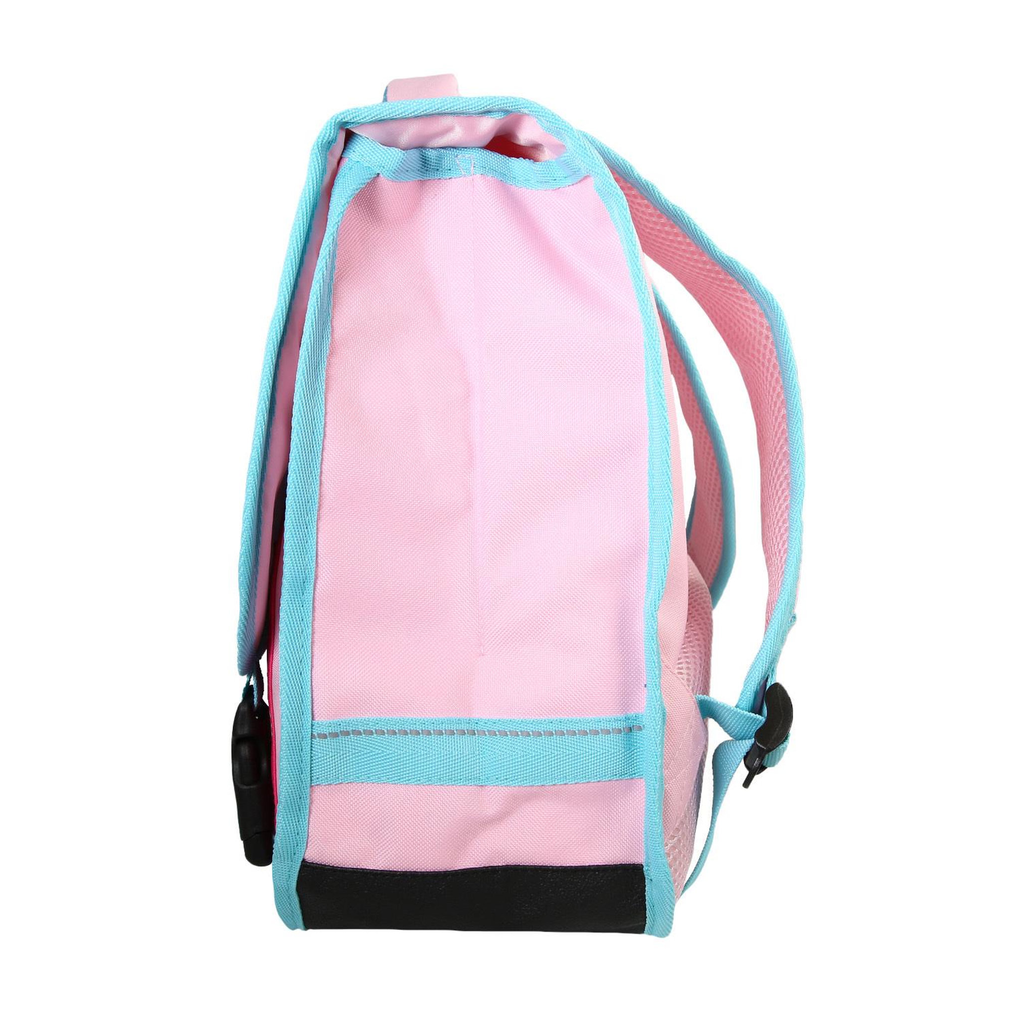 Voir la diapositive 3 : Bagtrotter Cartable Scolaire Primaire 38cm Minnie Rose  2 Compartiments - Bagtrotter