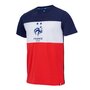 FFF FFF T-shirt Fan Bleu/Blanc/Rouge Homme Equipe de France