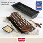Voir la diapositive 2 : ZENKER Lot comprenant 1 moule à buche de Noël, 1 spatule Zenker et 2 bols à mixer en inox Fackelmann