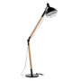 Voir la diapositive 1 : Paris Prix Lampadaire Inclinable  Kick  190cm Noir