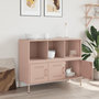 Voir la diapositive 3 : VIDAXL Buffet rose 100,5x39x79 cm acier
