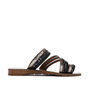 Voir la diapositive 2 : CHATTAWAK Sandales Noir femme Chattawak Summer