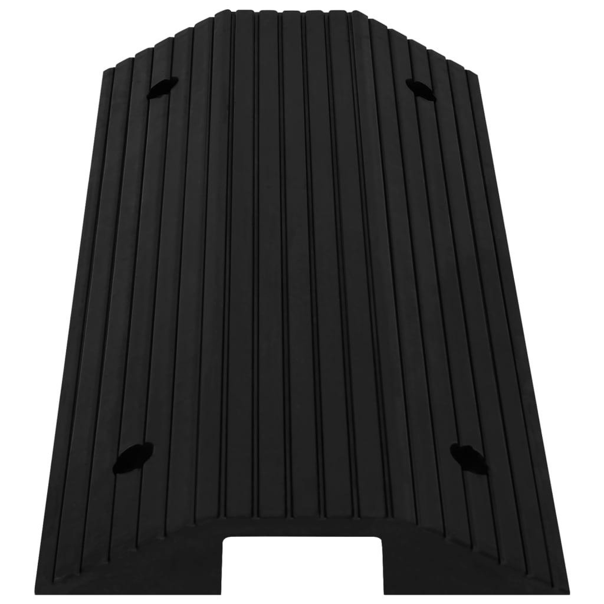 Voir la diapositive 3 : VIDAXL Rampe de seuil de pont 80x40x8 cm Caoutchouc