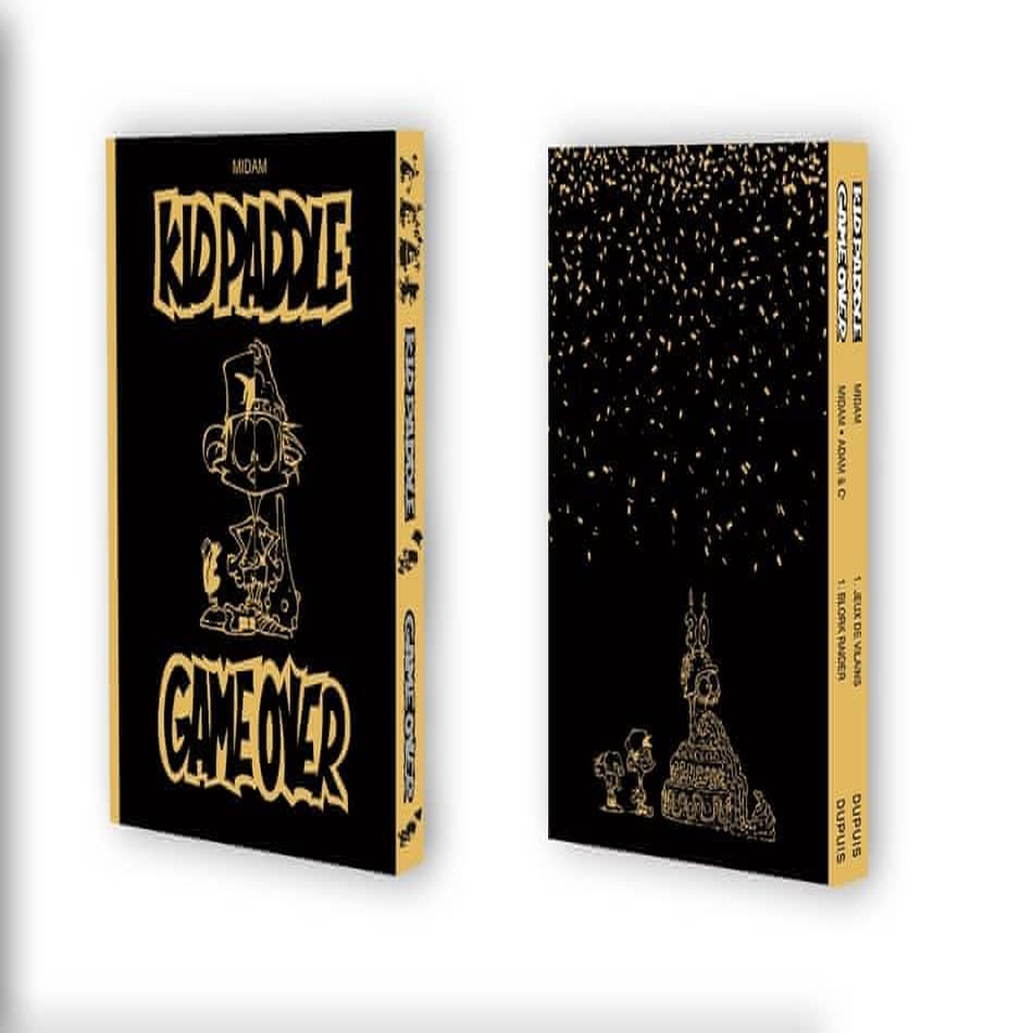 KID PADDLE : COFFRET EN 2 VOLUMES. KID PADDLE : TOME 1, JEUX DE VILAINS ; GAME OVER : TOME 1, BLORK RAIDER. AVEC UN POSTER, Midam