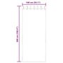 Voir la diapositive 6 : VIDAXL Rideaux en voile avec passe-tringles 2 pcs rose clair