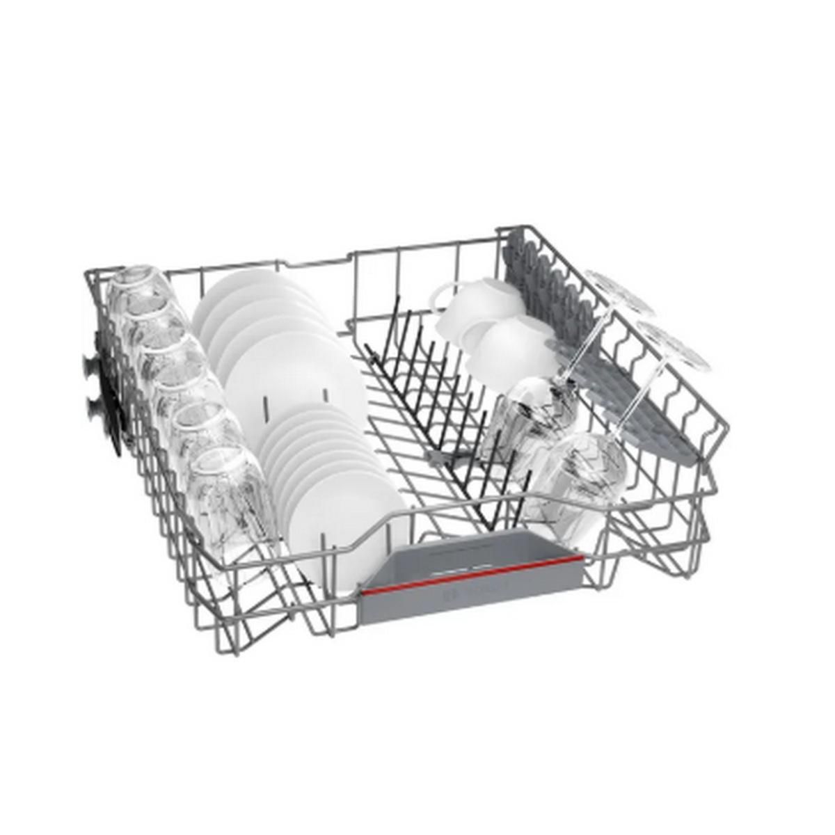 BOSCH Lave-vaisselle 60cm 14 couverts 42db intégrable avec bandeau noir - SMI4HCB07E