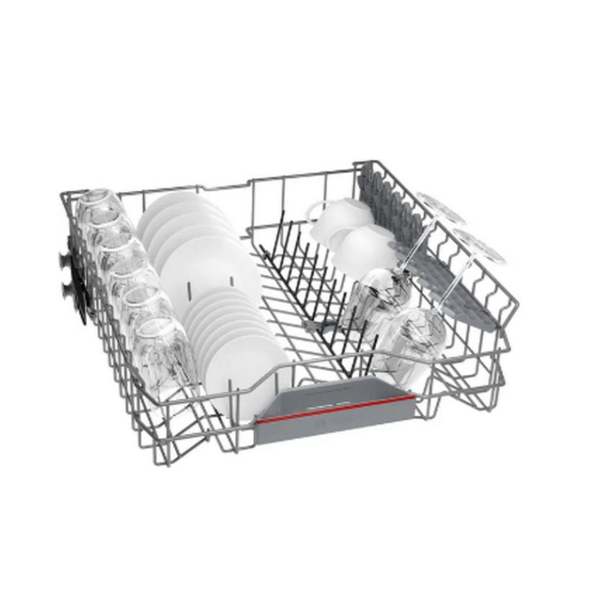 BOSCH Lave-vaisselle 60cm 14 couverts 42db intégrable avec bandeau noir - SMI4HCB07E