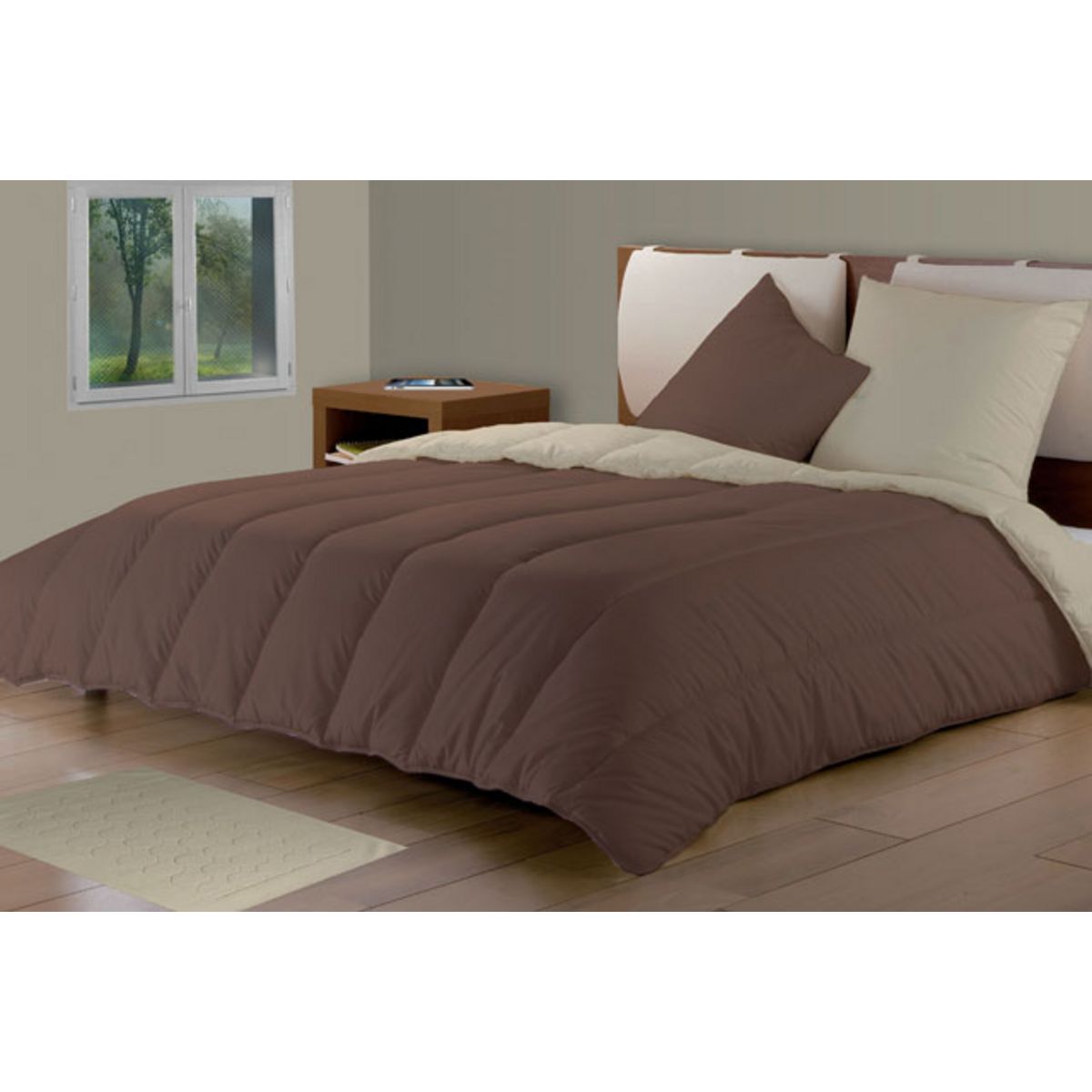 DODO Couette bicolore tempérée TOP AFFAIRE 300g/m²