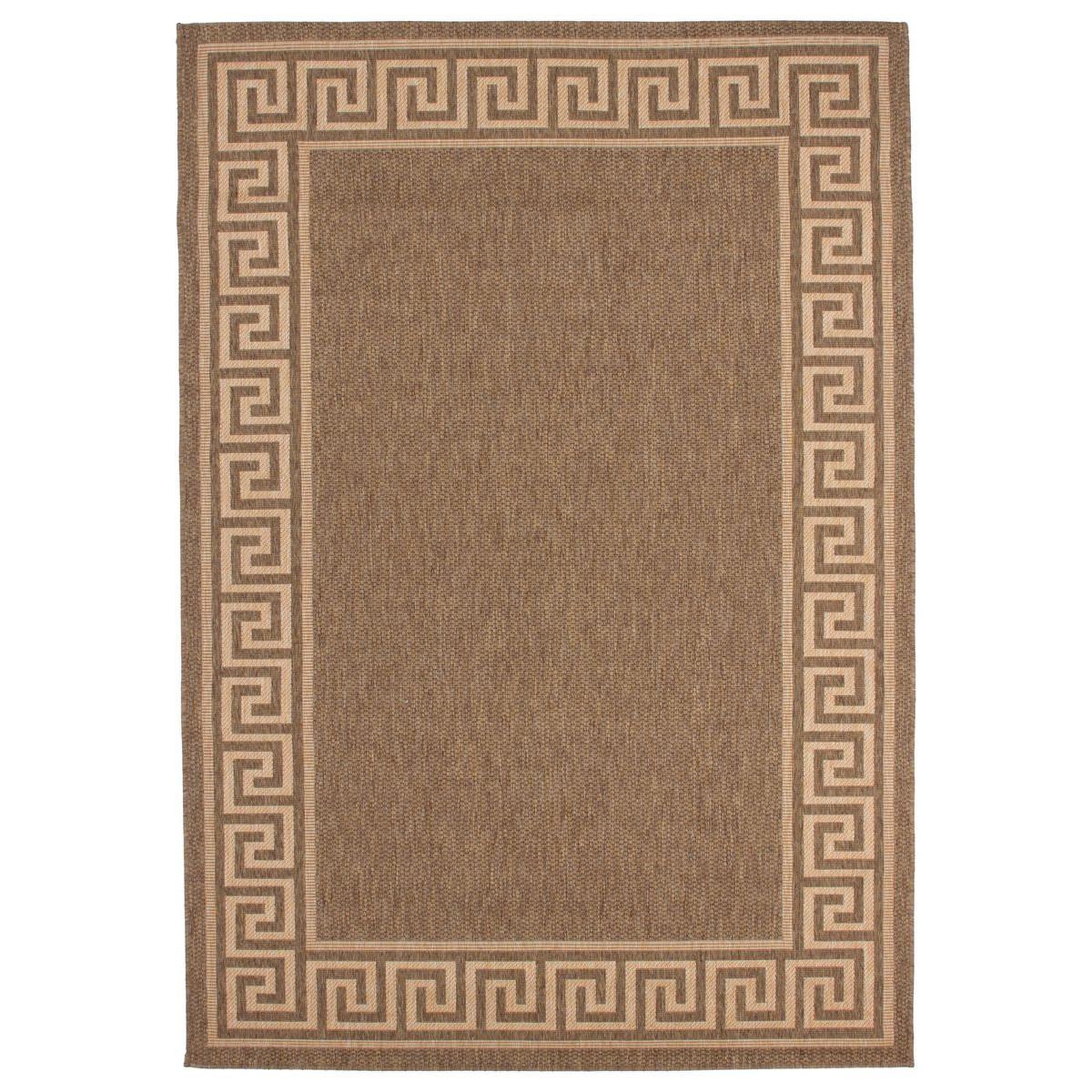 Voir la diapositive 1 : Paris Prix Tapis Graphique à Poils Courts  Malmo  Marron Café