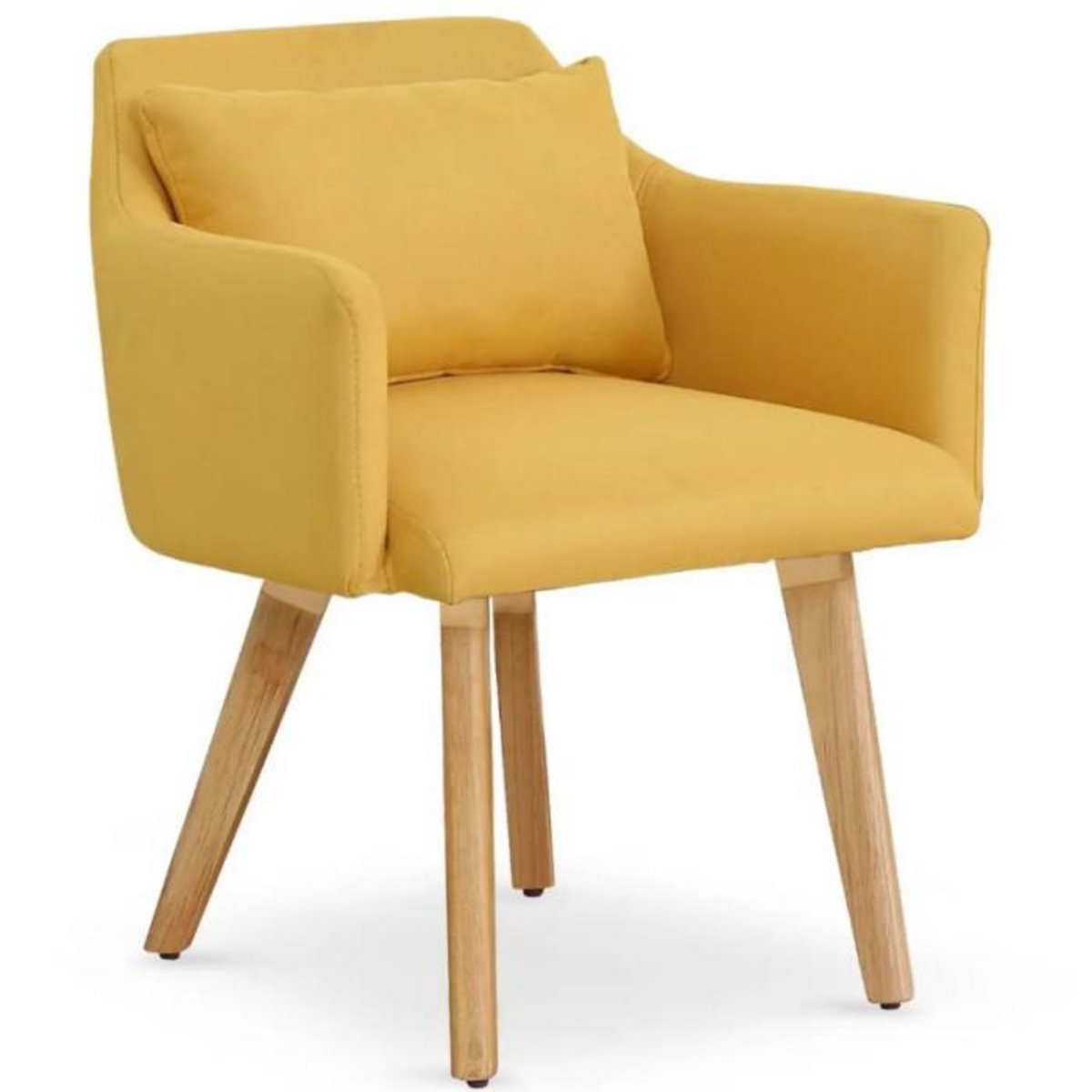 Paris Prix Fauteuil Scandinave  Alan  70cm Jaune