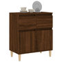 Voir la diapositive 4 : VIDAXL Buffet Chene marron 60x35x70 cm Bois d'ingenierie