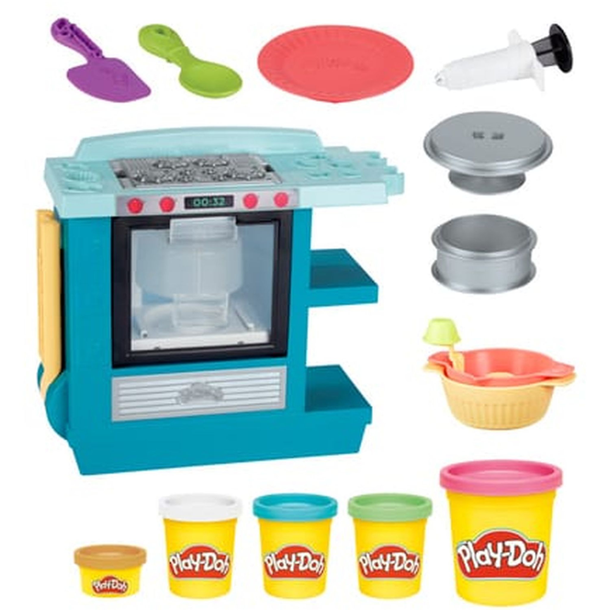 Voir la diapositive 2 : HASBRO Play-Doh Le Gâteau d'Anniversaire Pâte à modeler