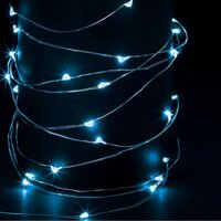 vidaXL Feux d'artifice de Noël d'extérieur 10 pcs Bleu 20 cm 1400 LED