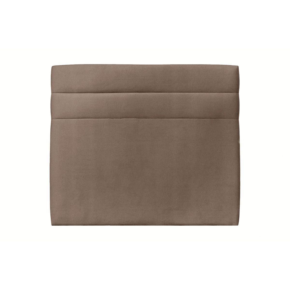 Sommeil de Plomb Tete de lit Lignes Velours  - Ep 10 cm rembourré